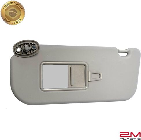 Sun Visor fits for KIA Soul Pair Both Sides Gray 2014-2019 OE Quality - 2MPLASTIC 85220-B2240BF3, 85210-B2240BF3 in Saudi Arabia