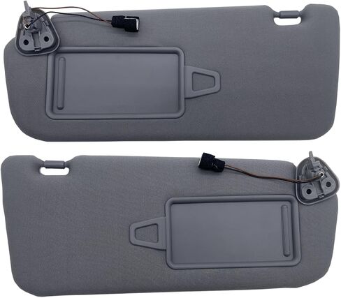 واقي من الشمس بجانب السائق مع بديل للضوء يناسب Hyundai Santa Fe 2006-2012 ظلة 852100W110J4 اللون رمادي (رمادي (جانب السائق)) in Kuwait