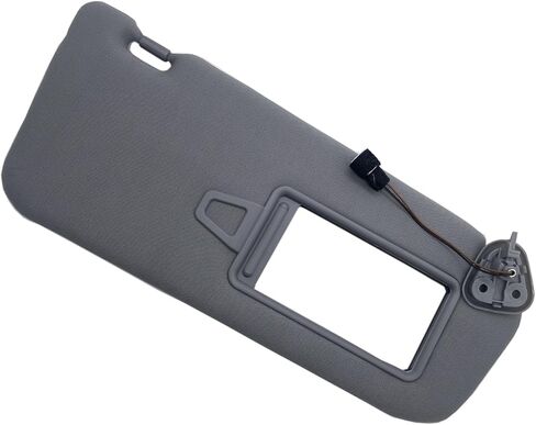 Driver Side Sun Visor with Light Replacement Fits for Hyundai Santa Fe 2006-2012 Sunshade 852100W110J4 Color Gray (Gray(Driver Side)) in Saudi Arabia