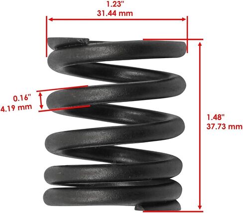 Caltric Intake and Exhaust Valve Kit Compatible with Kawasaki Bayou 300 KLF300 4x4 1986-2005 in Saudi Arabia