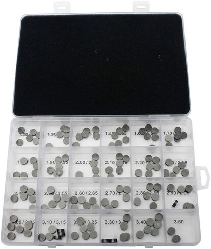 TOFR 141pcs Motorcycle Valve Shim Shims Kit 7.48mm for Yamaha YZF250 YZF R1 R6 FZ1 1000 WR250 R X F in Saudi Arabia
