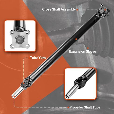 MF0625100A Rear Complete Drive Shaft Prop Shaft Driveshaft Assembly Compatible with Mazda Miata 1999-2005 1.8L, Automatic Transmission, Replace OE MF0625100A, MF0625100 in Saudi Arabia