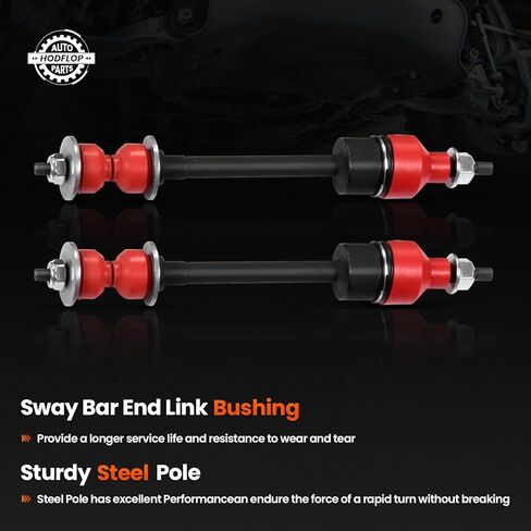 55398938AC Front Suspension Stabilizer Bar Link Kit, K80894 Sway Bar End Link & Bracket Bushing Compatible with Dodge Ram 1500 2009-2010, Ram 1500 2011-2018, Ram 1500 Classic 2019-2022 4WD 55398938AB in Kuwait