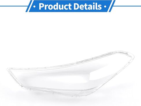 ACROPIX Headlight Lens Cover Headlight Headlamp Lense Clear Lens Cover for Hyundai Tucson 2015-2018 Clear PC 1 Pcs Front Right Car in Saudi Arabia