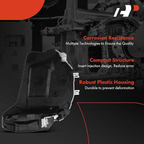 مشغل قفل مزلاج الباب A-Premium متوافق مع سيارات Honda وAcura - Accord 2013-2017، CR-V 2012-2013، ILX 2013-2019، RLX 2014-2019، Sedan/Sport Utility - جانب السائق الأيسر الخلفي، # 72650T0AA11 in Saudi Arabia