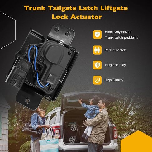 931-299 Liftgate Lock Actuator Tailgate 4 Pins Compatible with Cadillac Escalade SRX, Chevy Suburban Tahoe, GMC Yukon XL Terrain, Buick Enclave et Tailgate Latch Replaces 13501871 13584872 in Saudi Arabia