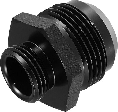 X AUTOHAUX 16AN مضيئة إلى 10AN ORB O Ring Port ذكر مضخة الوقود السكك الحديدية محول محولات تركيب الوقود للسيارة سبائك الألومنيوم الأسود in Saudi Arabia