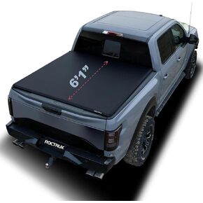 غطاء تونيو ناعم قابل للطي مقاس 6'1 بوصة متوافق مع 1986-1997 Nissan Pickup & D21 غطاء سرير شاحنة طويل من الفينيل | Fleetside | مناسب لمسار مرافق المصنع in Kuwait