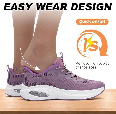 ZYEN أحذية واسعة عند الأصابع للنساء، أحذية جري للطرق، أحذية رياضية واسعة للغاية، تدعم قوس القدم، أحذية رياضية للتنس، أحذية مشي خفيفة الوزن قابلة للتنفس in Kuwait