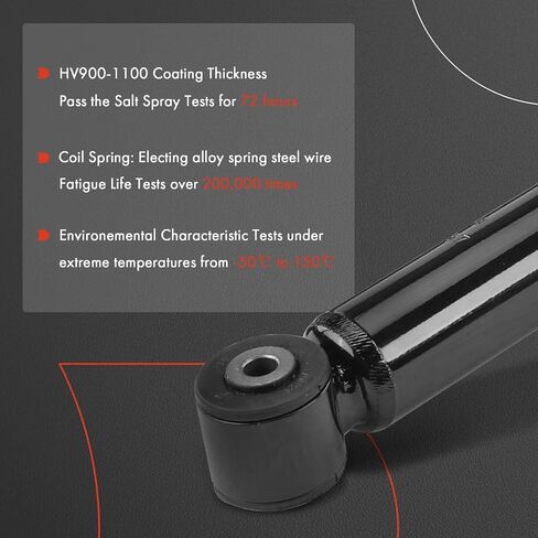 A-Premium Rear Pair (2) Shock Absorber Compatible with Honda Fit 2015/2017-2020, Driver and Passenger Side in Saudi Arabia