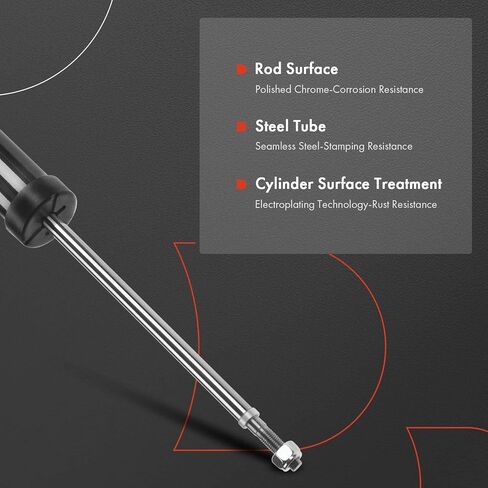 A-Premium Rear Suspension Shock Absorber Compatible with Kia Sorento 2016 2017 2018 2019 2020, 2-PC Set in Saudi Arabia