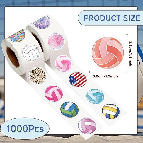 1000Pcs Smores Stickers Roll, Smore Party Favors Decorations Stickers, Waterproof S'More Fun Decals, Cute S'More Camping Campfire Party Decor for Water Bottle Gift Bag, 12 Designs in Kuwait