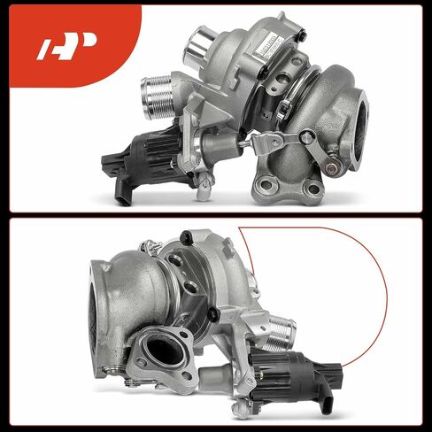 A-Premium K03 Right Side Complete Turbocharger Turbo Kit with Gasket & Wastegate Actuator Compatible with Ford & Lincoln Models - 2018-2020 F-150, 2018-2019 Expedition, 2018-2022 Navigator, 3.5L in Saudi Arabia