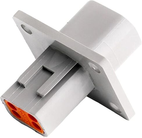 DT Series Connector Kits 2,3,4,6,8,12Pin Gray With Flange Sealed Auto Electrical Wire Connector Plug Housing (DT04-2,3,4,6,8,12P-L012) in Saudi Arabia