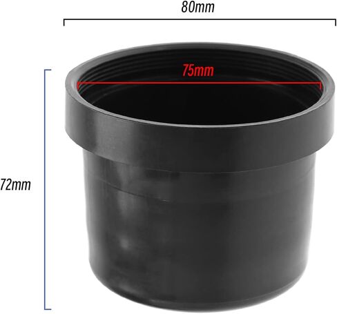 2PCS Car LED Headlight Dust Cover with 9 Holes 75mm Inner Diameter Rubber Seal Cap Shell Cover Housing for LED Headlight Conversion Kits in Saudi Arabia