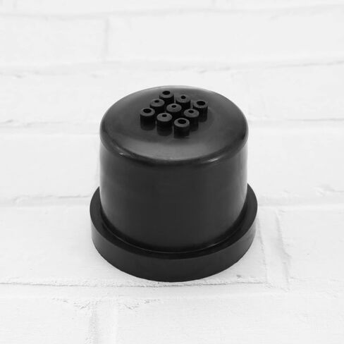2PCS Car LED Headlight Dust Cover with 9 Holes 75mm Inner Diameter Rubber Seal Cap Shell Cover Housing for LED Headlight Conversion Kits in Saudi Arabia