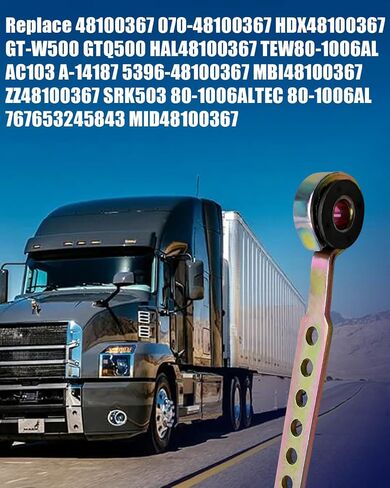 Height Control Valve Linkage Kit Compatible with Haldex 48100367 Neway SRK503 Automann MSRK1252 Freightliner HDX-48100367, 14" Max Length Adjustable Strap Linkage in Saudi Arabia