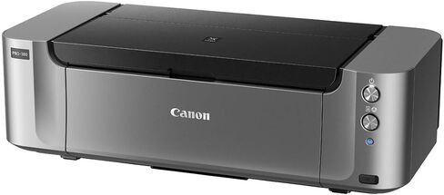 طابعة Canon Pixma Pro-100 اللاسلكية الملونة الاحترافية النافثة للحبر مع طباعة Airprint وطباعة الأجهزة المحمولة، تتضمن حبر Canon CLI-42 8 PK Value Pack in Saudi Arabia