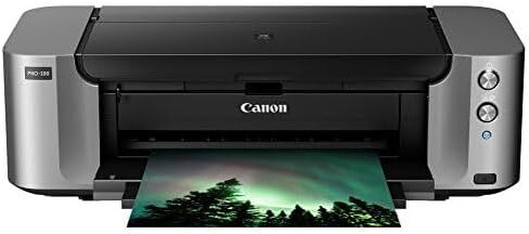 طابعة Canon Pixma Pro-100 اللاسلكية الملونة الاحترافية النافثة للحبر مع طباعة Airprint وطباعة الأجهزة المحمولة، تتضمن حبر Canon CLI-42 8 PK Value Pack in Saudi Arabia