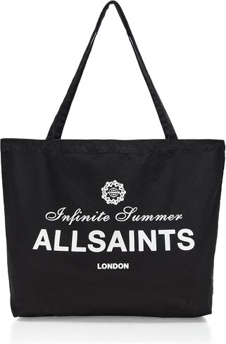 Soleil Graphic Tote, Washed Black in Saudi Arabia