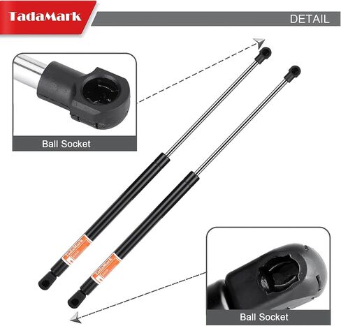 2 Pcs Liftgate Tailgate Rear Hatch Trunk Lift Supports Gas Struts for 2003-2014 Volvo for XC90 6133 in Saudi Arabia