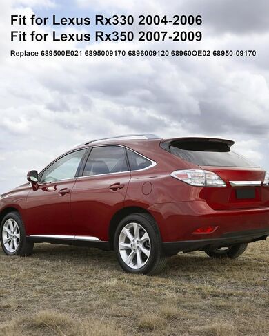 Liftgate Lift Support Fit for Lexus Rx330 2004-2006 Rx350 2007-2009 Power Tailgate Hatch Models, Rear Gas Struts Replace 689500E021 6895009170 6896009120 68960OE02, 2Pcs in Saudi Arabia