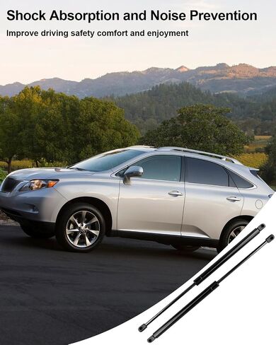 Liftgate Lift Support Fit for Lexus Rx330 2004-2006 Rx350 2007-2009 Power Tailgate Hatch Models, Rear Gas Struts Replace 689500E021 6895009170 6896009120 68960OE02, 2Pcs in Saudi Arabia