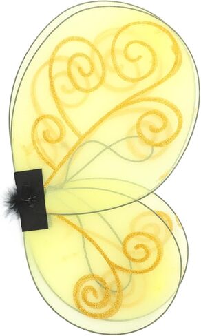 BESPORTBLE Bee Wing زي الدعامة أجنحة الجنية الصفراء للبنين والبنات لحفلات عيد الهالوين والمواد الإبداعية سهلة التخزين in Kuwait