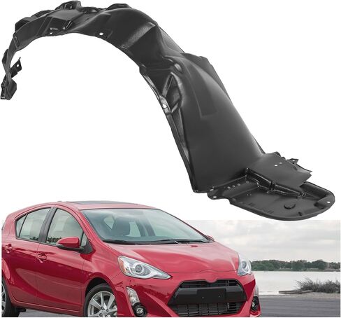 اللوحة الداخلية لبطانة الحاجز الأمامي متوافقة مع 2010-2015 Toyota Prius W/O استبدال رغوة العزل لـ 5387647070 5387547030 TO1248158 TO1249158 بطانة العجلة سبلاش شيلدز حارس اليسار واليمين in Saudi Arabia