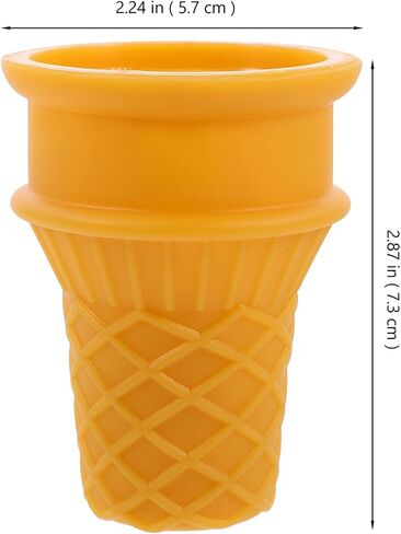 Gadpiparty Realistic Fake Ice Cream Cones Giant Simulated Ice Cone Props for Restaurant Bar in Saudi Arabia
