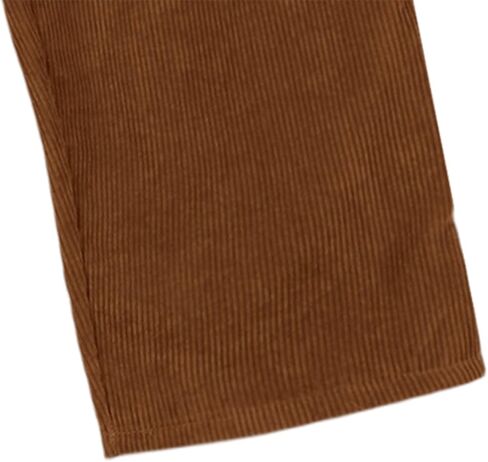 Mens Corduroy Pants Slim Fit Baggy Big and Tall Straight Leg Casual Sweatpants Relaxed Fit Elastic Waist Drawstring Trousers in Kuwait