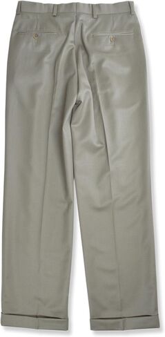 Brooks Brothers Mens Madison Traditional Fit Pleated Front Cuffed Wool Pants, in Saudi Arabia