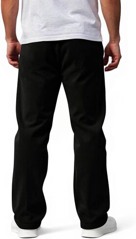 سروال قصير رجالي سليم صالح فضفاض كبير وطويل القامة مستقيم الساق Sweatpants غير رسمية استرخاء صالح مرونة الخصر الرباط بنطلون in Saudi Arabia