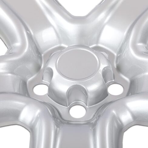 أغطية غطاء عجلة G-PLUS من الكروم، متوافقة مع Toyota RAV4 2006-2011/ Toyota RAV4 (البنزين) 2012 17x6-1/2 غطاء غطاء محور العجلة جلد فضي 69506 in Saudi Arabia