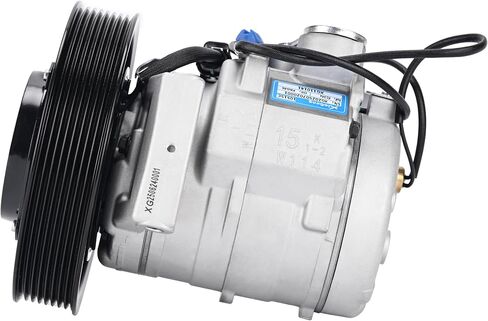 ضاغط مكيف الهواء مع قابض، متوافق مع Freightliner Cascadia 12.8L، 14.8L، 15.6L 2011-2017 (مع محرك DD13 DD15)، 8 أخدود، استبدال # 2265771000، CO 29043C in Kuwait