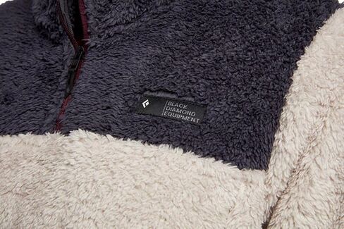 Black Diamond Equipment W Roadie Qtr Zip Fleece - Dune-Carbon - Extra Large in Saudi Arabia