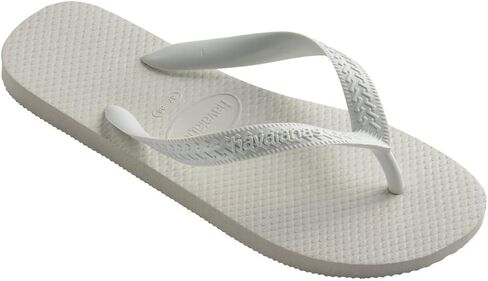 Havaianas Men's Color Flip Flops - Spring & Summer Style Sandals, White, 11/12 in Saudi Arabia