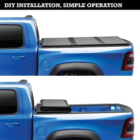 RealTruck Extang غطاء تونيو لسرير الشاحنة قابل للطي الصلب ALX | 88445 | يناسب سرير 2014-2019 Chevy/GMC Silverado/Sierra 1500 مقاس 5 أقدام و9 بوصات (69.3 بوصة) in Saudi Arabia