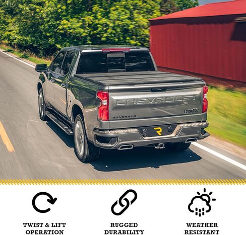 RealTruck Extang غطاء تونيو لسرير الشاحنة قابل للطي الصلب ALX | 88445 | يناسب سرير 2014-2019 Chevy/GMC Silverado/Sierra 1500 مقاس 5 أقدام و9 بوصات (69.3 بوصة) in Saudi Arabia