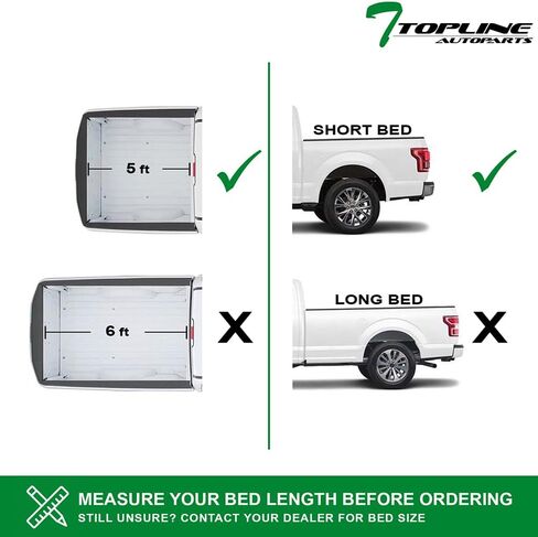 Low Profile Hard Tri Fold Aluminum Truck Bed Tonneau Cover Compatible with 05-21 Frontier / 09-12 Suzuki Equator 5 Ft (60") Short Bed in Saudi Arabia