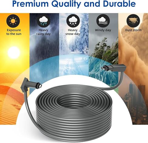 Starlink Gen 2 Cable 75ft/23m Replace Extension Cable for Starlink Standard Actuated Gen 2 Starlink Rectangular Satellite V2 in Kuwait