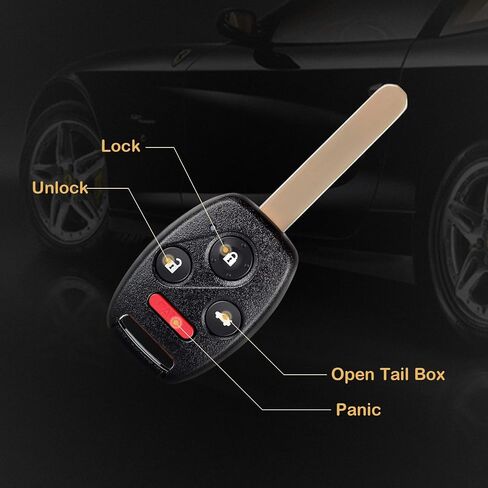 2 X Keyless Entry Remote Key Fob for Honda Accord for Honda Pilot 2008-2015 KR55WK49308 267T-5WK49308 5WK4930-313.8Mhz in Saudi Arabia