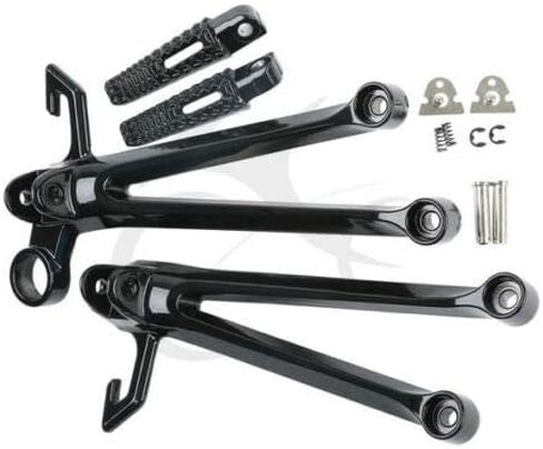 TCT-MOTORPARTS مجموعة دعامات مسند القدمين للركاب الخلفي مناسبة لسوزوكي GSXR 1000 2005-2006 in Saudi Arabia