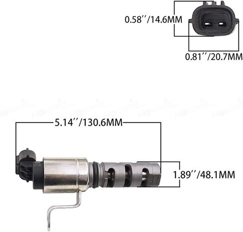 15330-47010 محرك VVT توقيت الملف اللولبي صمام موصل قابس متوافق ل 2012-2015 تويوتا أفانزا ياريس 1.5L سليل IQ 1.3L-L4 1533047010 in Saudi Arabia