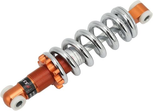 Motorcycle Rear Shock Absorber 190mm 1200lbs 8mm Hole Damping Suspension Adjustable Spring Shock Damper for Mini Pocket Bike, Electric Scooter, Dirt Bike in Saudi Arabia