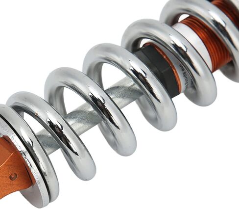 Motorcycle Rear Shock Absorber 190mm 1200lbs 8mm Hole Damping Suspension Adjustable Spring Shock Damper for Mini Pocket Bike, Electric Scooter, Dirt Bike in Saudi Arabia