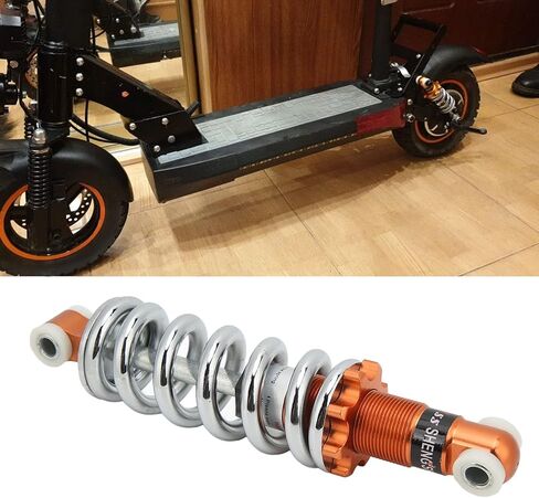 Motorcycle Rear Shock Absorber 190mm 1200lbs 8mm Hole Damping Suspension Adjustable Spring Shock Damper for Mini Pocket Bike, Electric Scooter, Dirt Bike in Saudi Arabia
