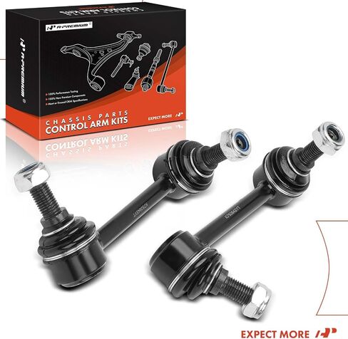 A-Premium 2 x Rear Sway Bar Links Stabilizer Bar Links, Compatible with Honda Accord Crosstour 2010-2011, Crosstour 2012-2015 in Saudi Arabia