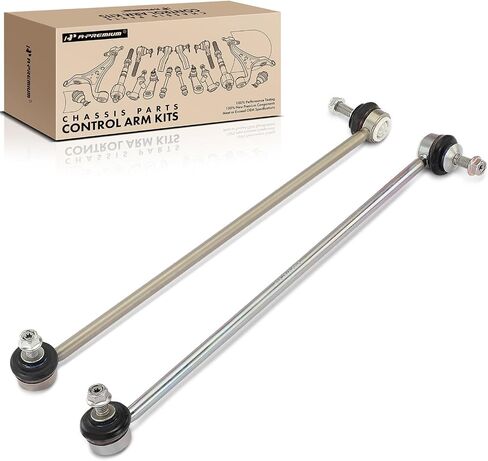 A-Premium 2 x Front Sway Bar Links Stabilizer Bar Links, Compatible with BMW 745i & 745Li 2002-2005, 750i & 750Li 2006-2008, 760i 2004-2006, 760Li 2003-2008, Alpina B7 2007-2008 in Saudi Arabia
