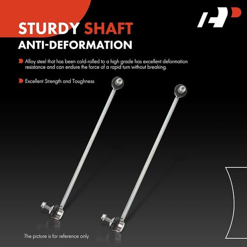 A-Premium 2 x Front Sway Bar Links Stabilizer Bar Links, Compatible with BMW 745i & 745Li 2002-2005, 750i & 750Li 2006-2008, 760i 2004-2006, 760Li 2003-2008, Alpina B7 2007-2008 in Saudi Arabia